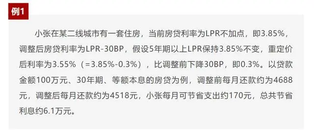 重磅！存量房贷利率将统一下调 100万房贷可省14万